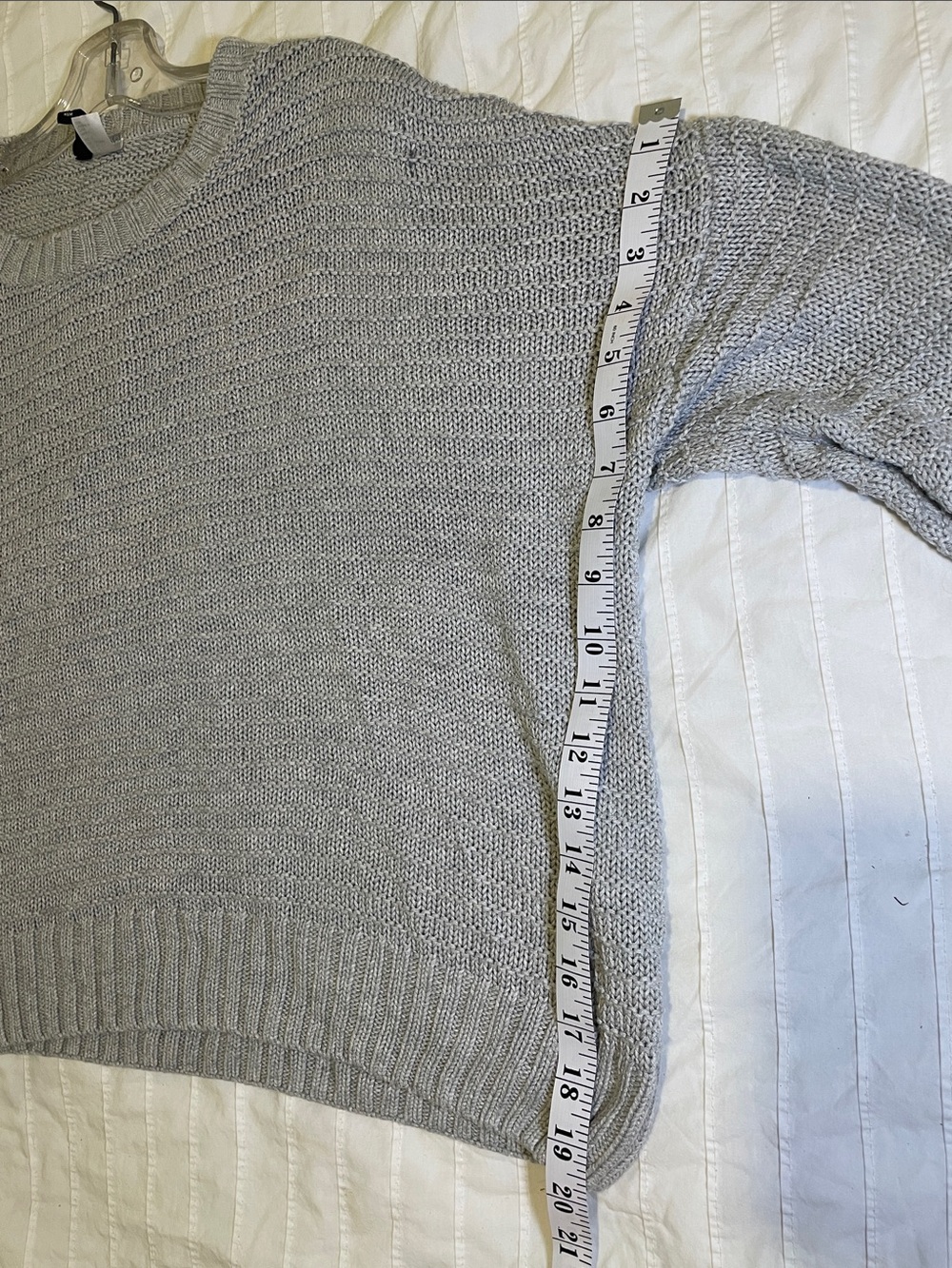 H&M Gray Knit Crewneck Sweater - Picture 5 of 7